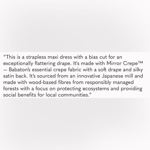 NWT ARITZIA BABATON RESOLUTIONION DRESS - Picture 5 of 5